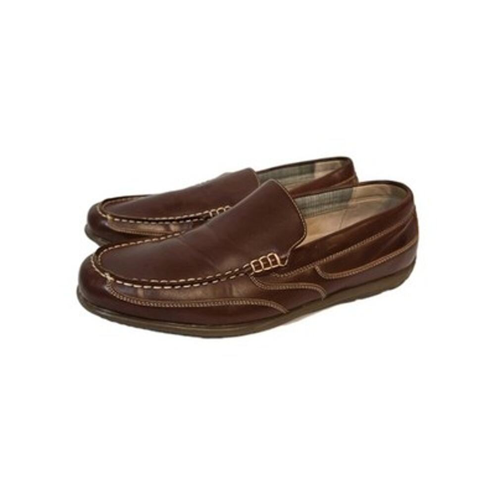 Nunn Bush Mens 12M Cale Driving Loafer Moc Comfort Memory Foam Leather Lining